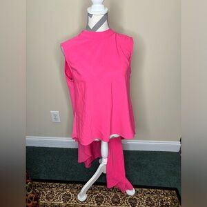 Hot Pink High Low Top